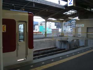 転車台遠景　平成１８年１２月３０日