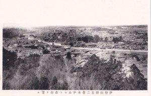 伊勢山田五二会ホテルより市街を望む